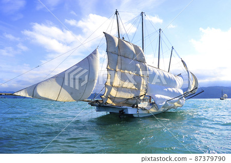Shiranui Sea's winter tradition Utase boat fishing Shiranui Sea's winter tradition Utase boat fishing 87379790