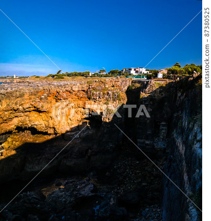 Boca do Inferno chasm aka Hell's Mouth, Cascais, Portugal 87380525