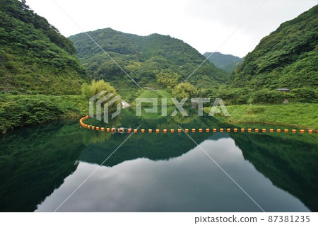 青野大師大壩的青野大師湖 青野大師大壩的青野大師湖 87381235