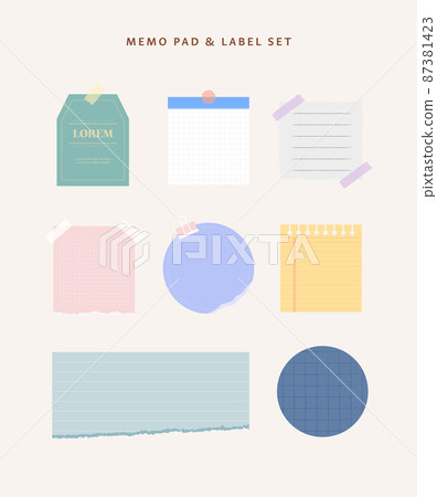粘滯便箋標籤圖 10 87381423