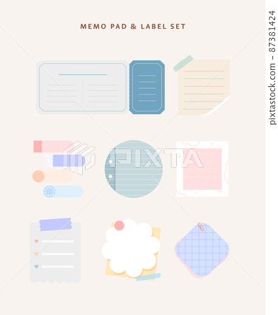 粘滯便箋標籤圖 09 87381424