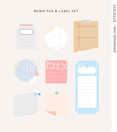 粘滯便箋標籤圖 08 87381425