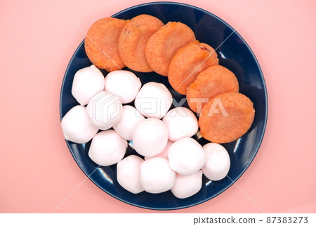 棉花糖和餅乾 87383273
