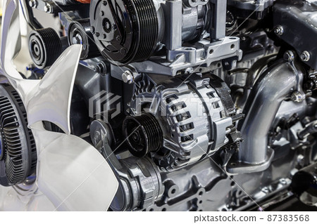 turbodiesel engine, fuel supply tubes 87383568