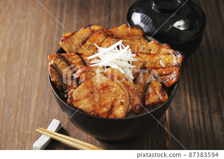 北海道十勝市帶廣的特產炭火燒 87383594