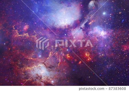 Beautiful galaxy. Elements of this image furnished by NASA 87383608