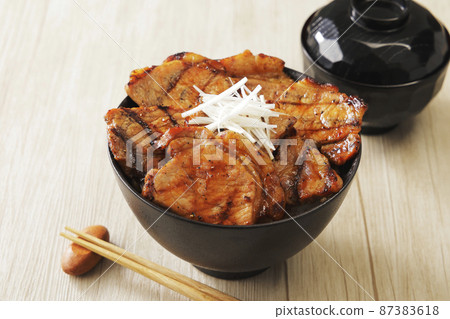 北海道十勝市帶廣的特產炭火燒 87383618