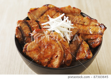 北海道十勝市帶廣的特產炭火燒 87383645