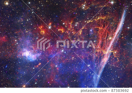 Nebula, cluster of stars in deep space. Elements of this image furnished by NASA Nebula, cluster of stars in deep space. Elements of this image furnished by NASA 87383692