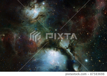 Outer space. Elements of this image furnished by NASA 87383698