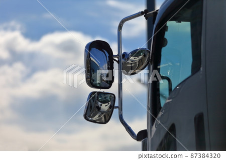 Truck side mirror image Truck side mirror image 87384320