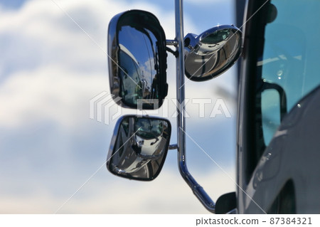 Truck side mirror image Truck side mirror image 87384321