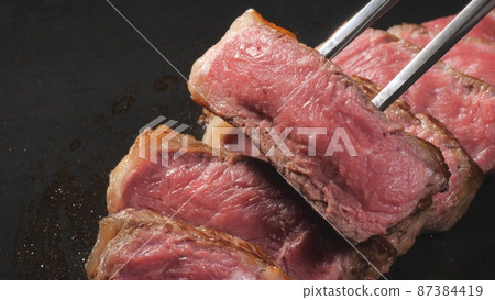 Steak meat iron plate fork Steak meat iron plate fork 87384419