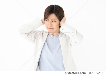 Female business that closes your ears 87385215