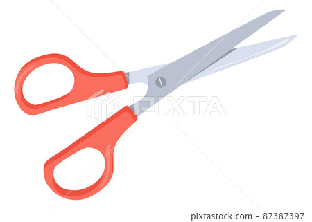 Scissors icon. Cartoon sharp metal blade...-插圖素材 [87387397] - PIXTA圖庫