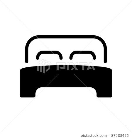 bed icon 87388425