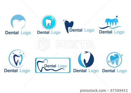 Dental logo Template vector illustration Dental logo Template vector illustration 87389451