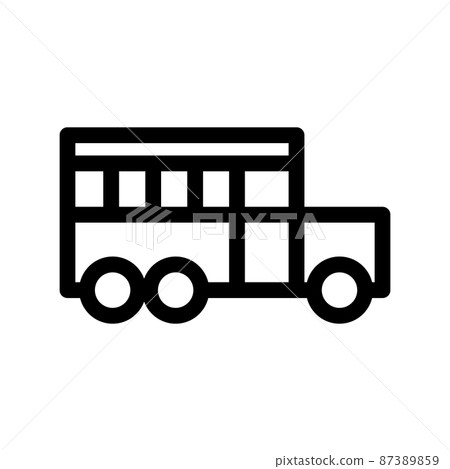 Bus icon 87389859