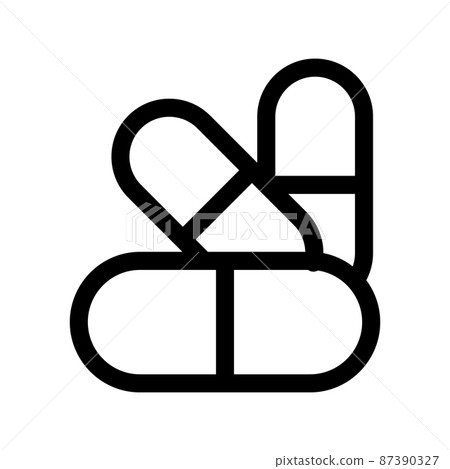 pill icon 87390327