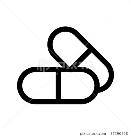 pill icon 87390328