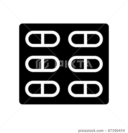 pill icon 87390454