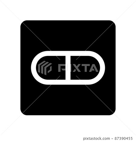 pill icon 87390455