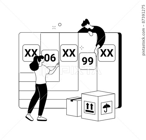Harmonized System abstract concept vector illustration. Harmonized System abstract concept vector illustration. 87391275
