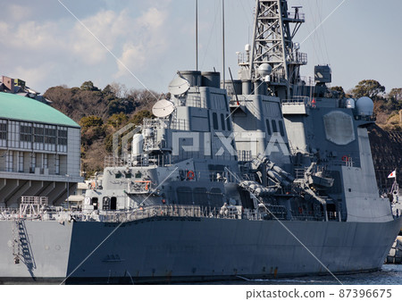 Yokosuka military port tour, escort ship 87396675