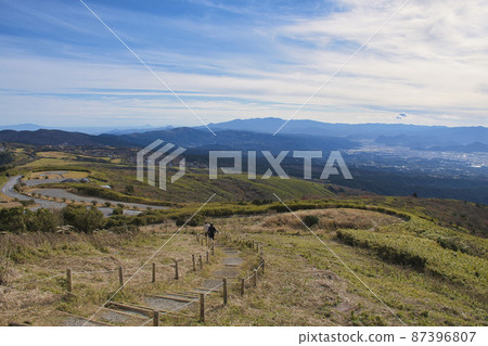 [Hakone] View from Yamabushi Pass Observatory 87396807