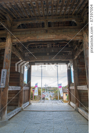 Iwadono Kannon Shoboji Niomon Higashimatsuyama City Iwadono Kannon Shoboji Niomon Higashimatsuyama City 87397004