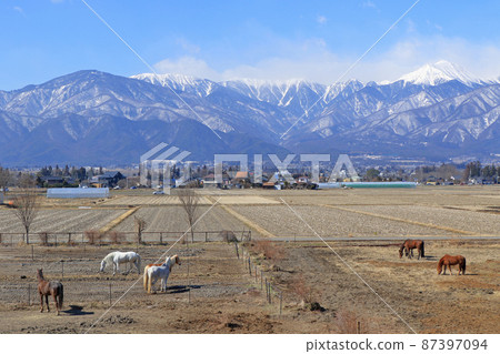 Horse Land Azumino Horses and the Northern Alps Horse Land Azumino Horses and the Northern Alps 87397094