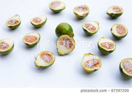 Betel nut on white background. Betel nut on white background. 87397200