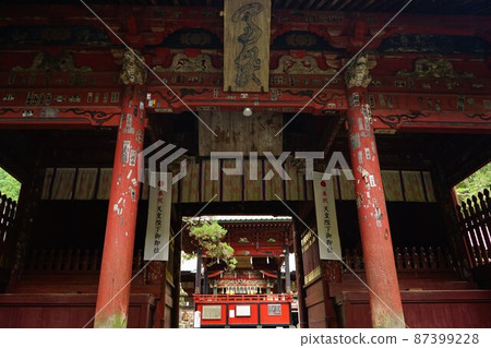 Japan Yamanashi Prefecture Kitaguchi Hongu Fuji Asama Shrine Torii 87399228