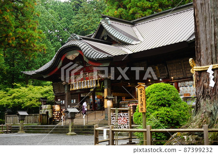 日本山梨縣北口本宮富士淺間神社大殿 日本山梨縣北口本宮富士淺間神社大殿 87399232