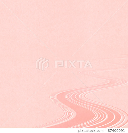 Simple pink Japanese style material 87400091