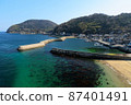 山口縣 Suooshima 町 Okikamuro 島的風景 87401491