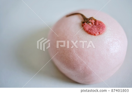 櫻花饅頭 美味的日本甜點 87401803