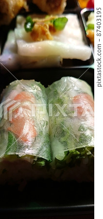 Asian food lunch Asian food lunch 87403195