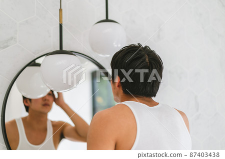 Washroom and men Washroom and men 87403438