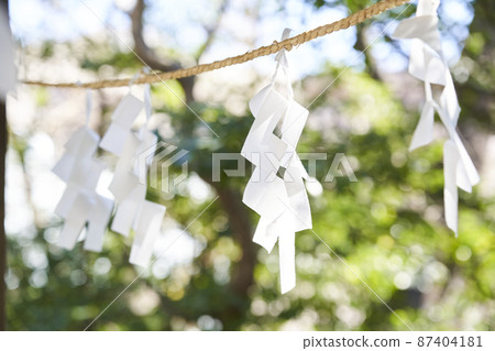 神社的紙龍 87404181