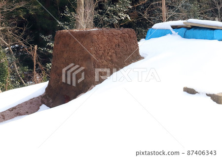 細羅木鐵遺跡立式火鍋修復（福井縣蘆原市） 87406343