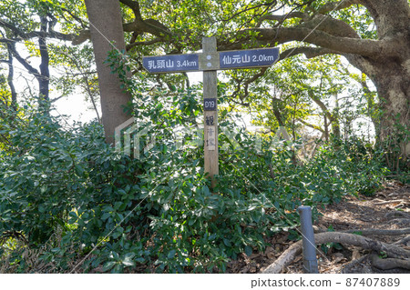 Kannonzuka (Mt. Sengen hiking course on the Miura Peninsula) 87407889