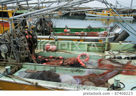 Fishing boat net Fishing boat net 87408223