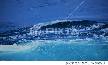 漩渦花流能量圖像素材背景 87408581