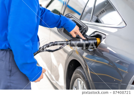 Hydrogen station Hydrogen filling ON Pointing confirmation 87408721
