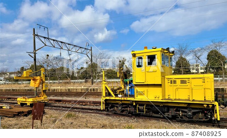 Locomotive dedicated to railway track maintenance 87408925
