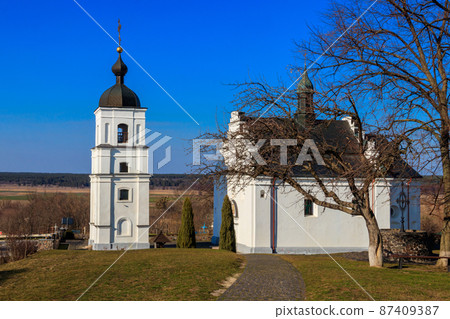 St. Elijah Church in Subotiv village, Ukraine 87409387