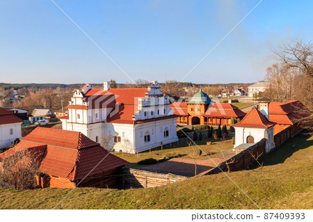 Residence of Bohdan Khmelnytsky in Chyhyryn, Ukraine. National historical and architectural complex Residence of Bohdan Khmelnytsky in Chyhyryn, Ukraine. National historical and architectural complex 87409393