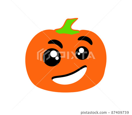 Pumpkin Halloween Single Illustration for The Holiday 87409739