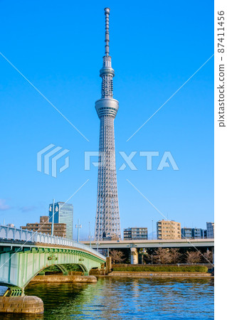 Tokyo Sky Tree and Wadibashi Tokyo Sky Tree and Wadibashi 87411456